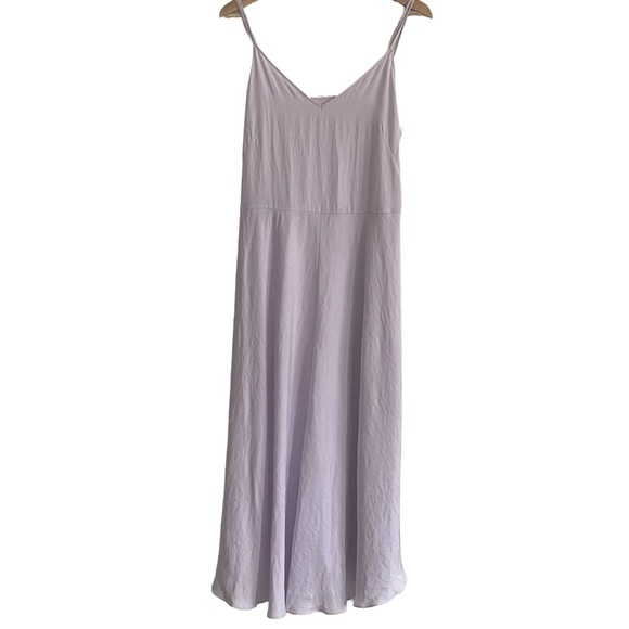 Vince Double Layer Midi Dress in lavender - Picture 2 of 6